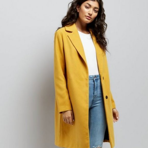 H&M Jackets & Blazers - Brand new H&M mustard yellow jacket
